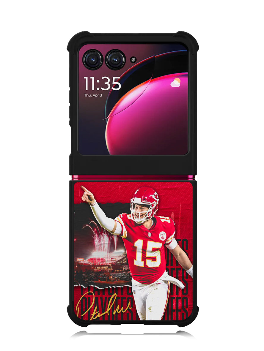 Patrick Mahomes Wallpaper Motorola Moto Razr Plus 2023 , Moto Razr+ 2023 Case