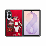 Patrick Mahomes Wallpaper Samsung Galaxy Z Fold 8 Case DC1384