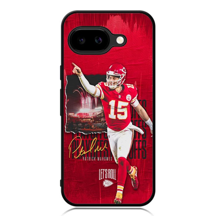 Patrick Mahomes Wallpaper Google Pixel 9A Case DC1384