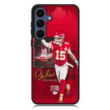 Patrick Mahomes Wallpaper Samsung Galaxy S23 Plus , Samsung Galaxy S23+ Case DC1384