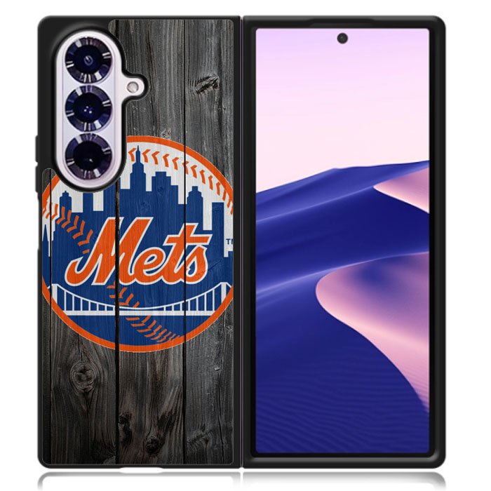 New York Mets Logo Samsung Galaxy Z Fold 7 Case DC1260