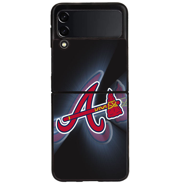 atlanta braves logo 1st Samsung Galaxy Z Flip 4 5G 2022 Case