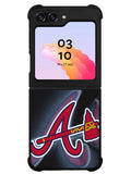 atlanta braves logo 1st Samsung Galaxy Z Flip 5 5G 2023 Case