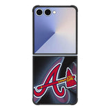 atlanta braves logo 1st Samsung Galaxy Z Flip 7 5G Case