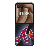 atlanta braves logo 1st Motorola Moto RAZR Plus 2025 Case