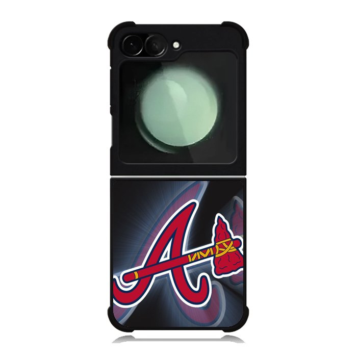 atlanta braves logo 1st Samsung Galaxy Z Flip 6 Case