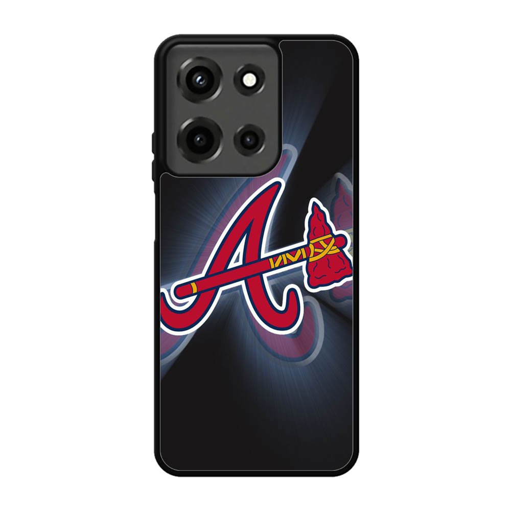 atlanta braves logo 1st Motorola Moto G 5G 2025 Case DC4666