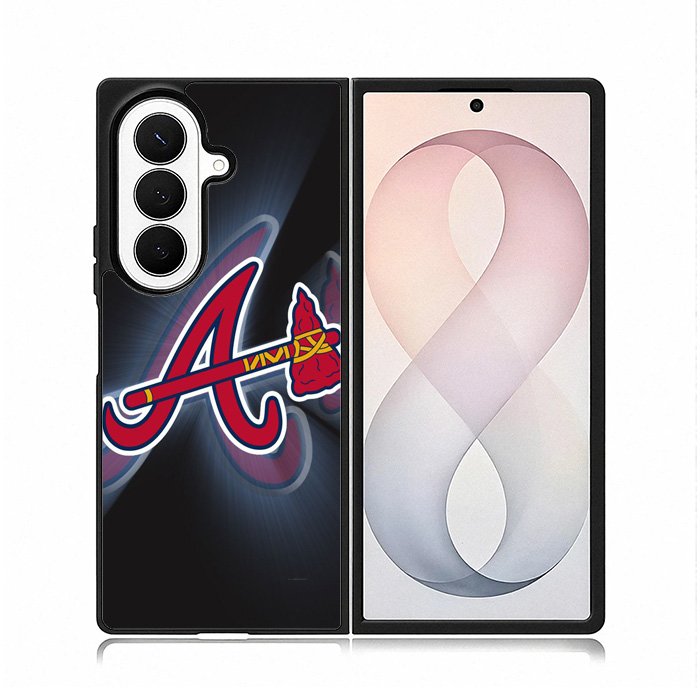 atlanta braves logo 1st Samsung Galaxy Z Fold 8 Ultra Case