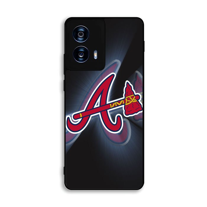 atlanta braves logo 1st Motorola Moto G Power 5G 2024 Case DC6451