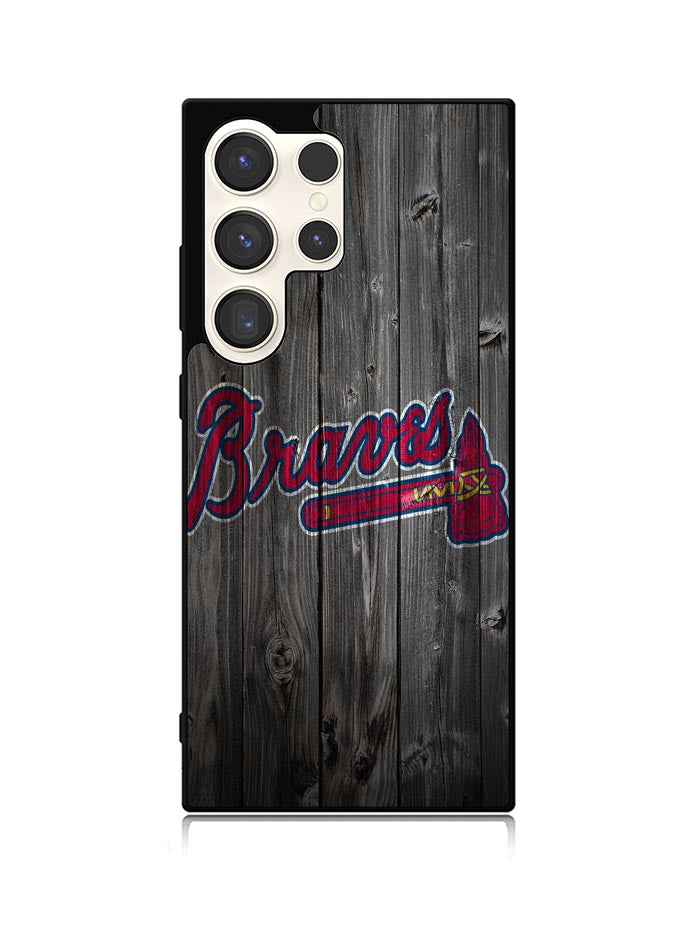 atlanta braves wood Samsung Galaxy S24 Ultra 5G Case