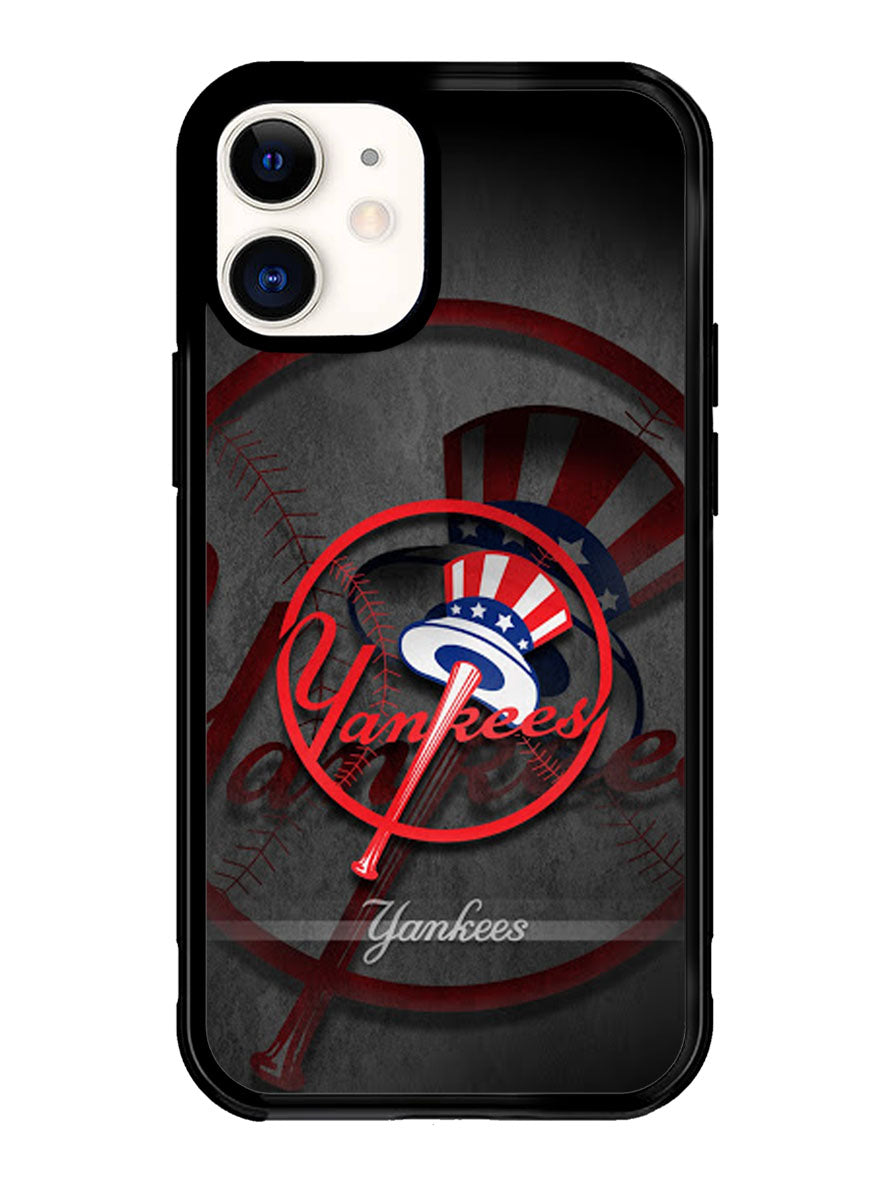 new york yankees logo 7th iPhone 12 Case