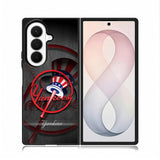 new york yankees logo 7th Samsung Galaxy Z Fold 8 Ultra Case