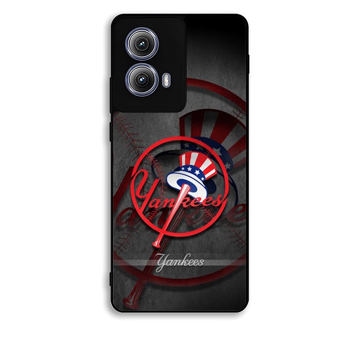 new york yankees logo 7th Motorola Moto Edge 2024 Case DC5619