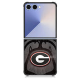 Georgia Bulldogs Logo XSamsung Galaxy Z Flip 7 Case DC0691