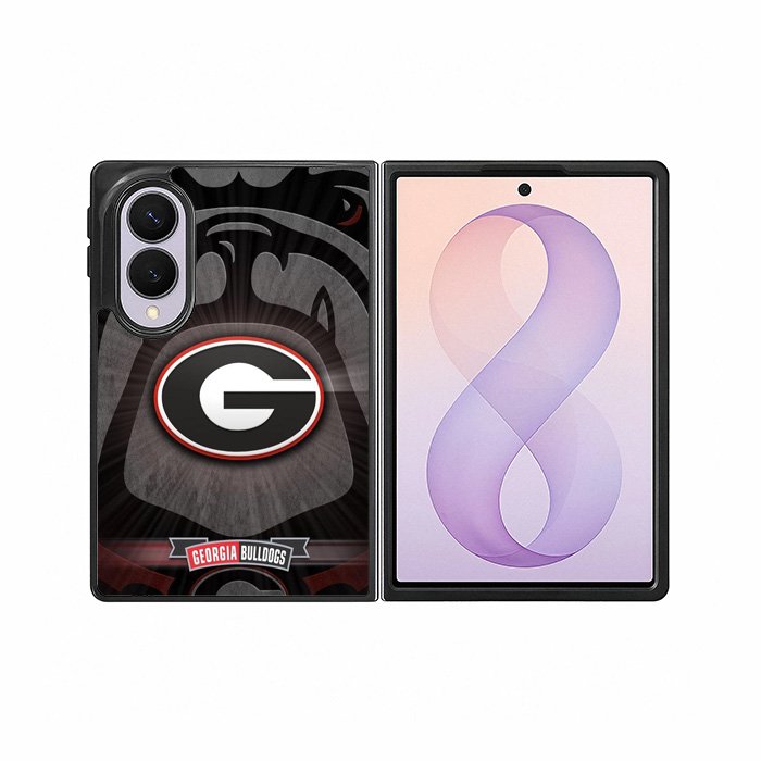 Georgia Bulldogs Logo XSamsung Galaxy Z Fold 8 Case DC0691