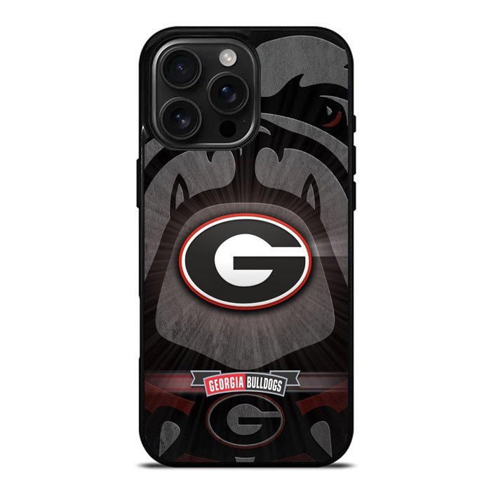 Georgia Bulldogs Logo XiPhone 16 Pro Max Case DC0691