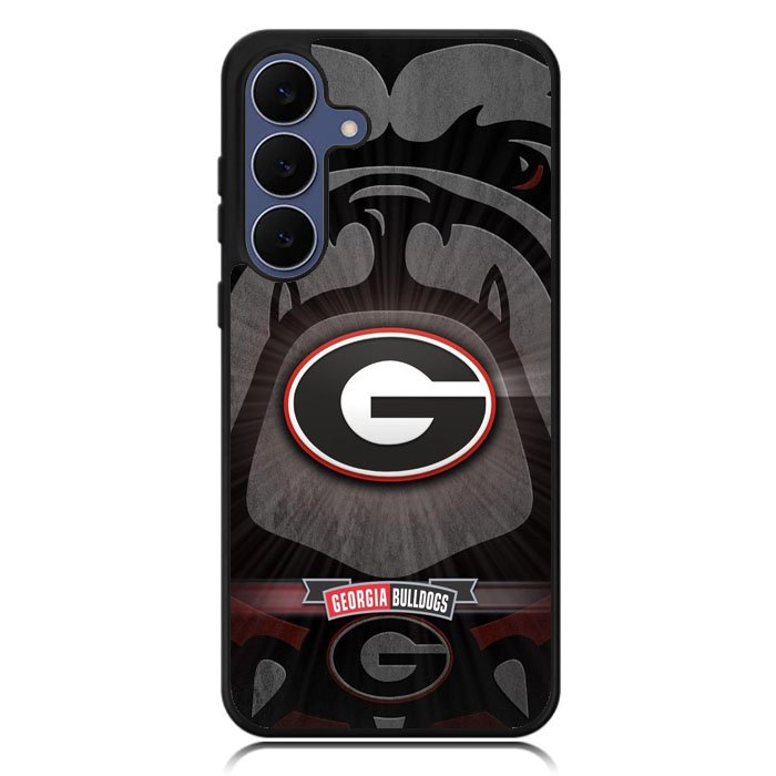 Georgia Bulldogs Logo XSamsung Galaxy S24 FE Case DC0691