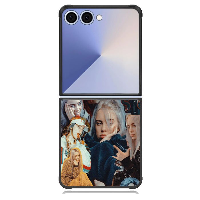 Billie Eilish Singer Collage XSamsung Galaxy Z Flip 7 Case DC0186