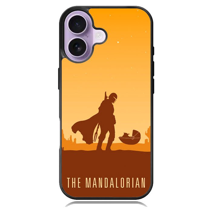 Baby Yoda And Mandalorian XiPhone 16 Plus Case DC0128