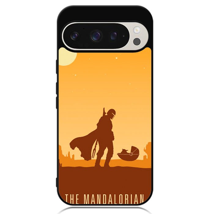 Baby Yoda And Mandalorian XGoogle Pixel 9 | Google Pixel 9 Pro Case DC0128