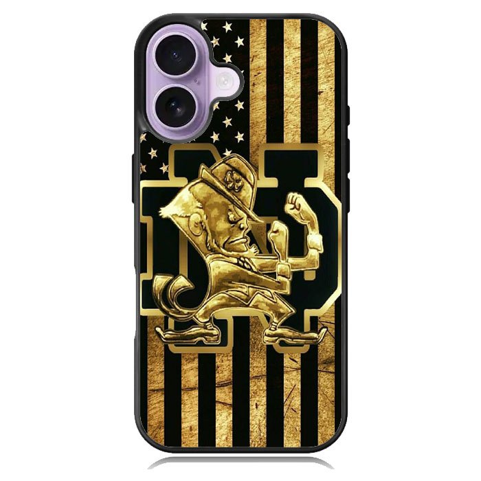 Notre Dame Football iPhone 16 Plus Case DC1304