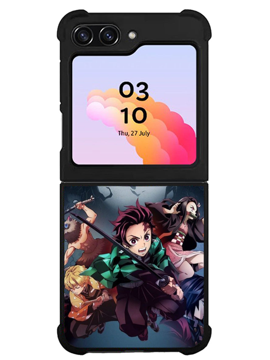 Demon Slayer Kimetsu no Yaiba 1st Samsung Galaxy Z Flip 5 5G 2023 Case