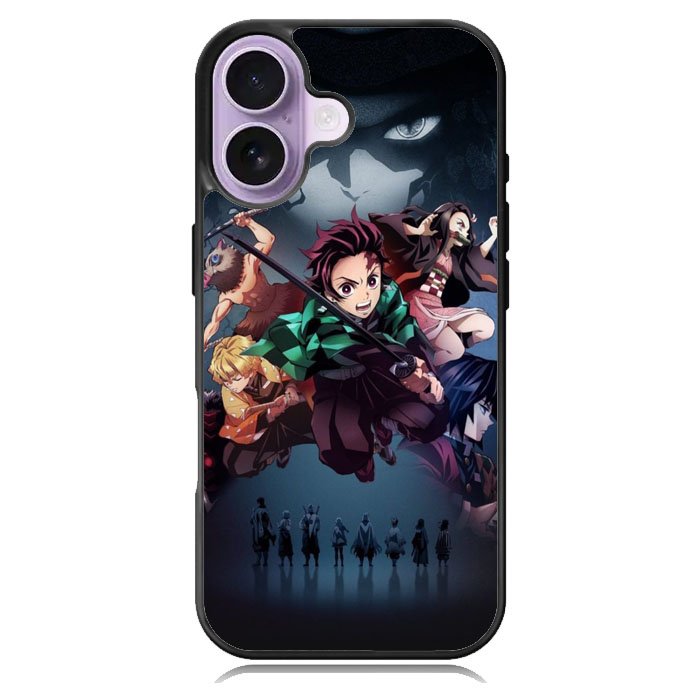 Demon Slayer Kimetsu No Yaiba iPhone 16 Case DC0476