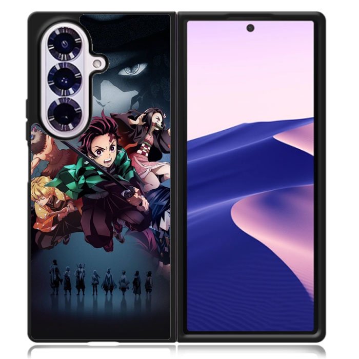Demon Slayer Kimetsu No Yaiba Samsung Galaxy Z Fold 7 Case DC0476