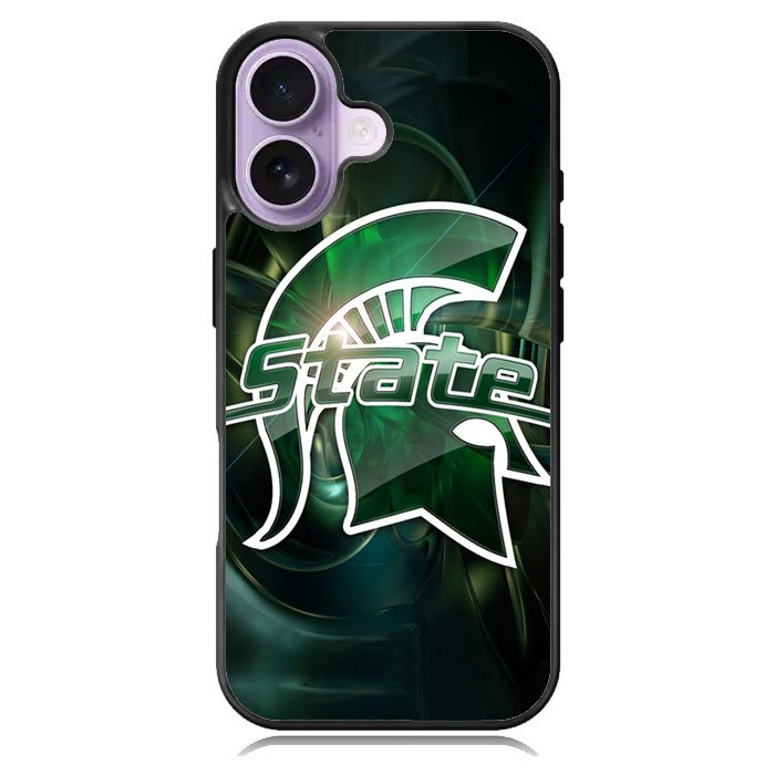 Michigan State iPhone 16 Case DC1148