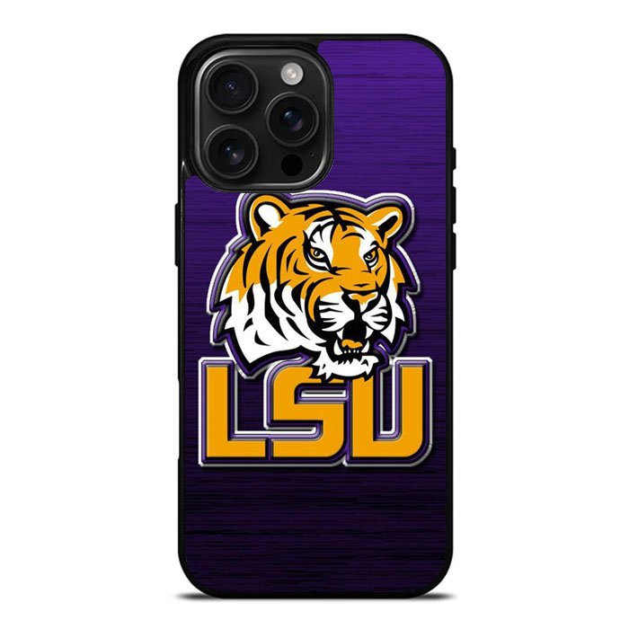 Lsu Tigers Icon XiPhone 16 Pro Max Case DC1072