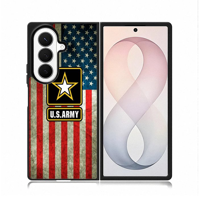 Us Army Flag XSamsung Galaxy Z Fold 8 Ultra Case DC1932