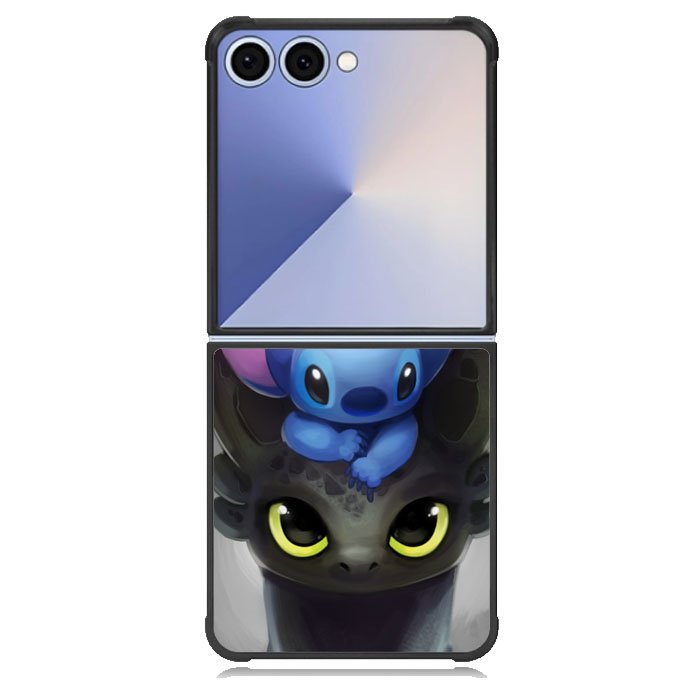 Toothless And Stitch XSamsung Galaxy Z Flip 7 Case DC1899