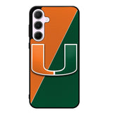 Miami Hurricanes Symbol XSamsung Galaxy A25 5G Case DC1140