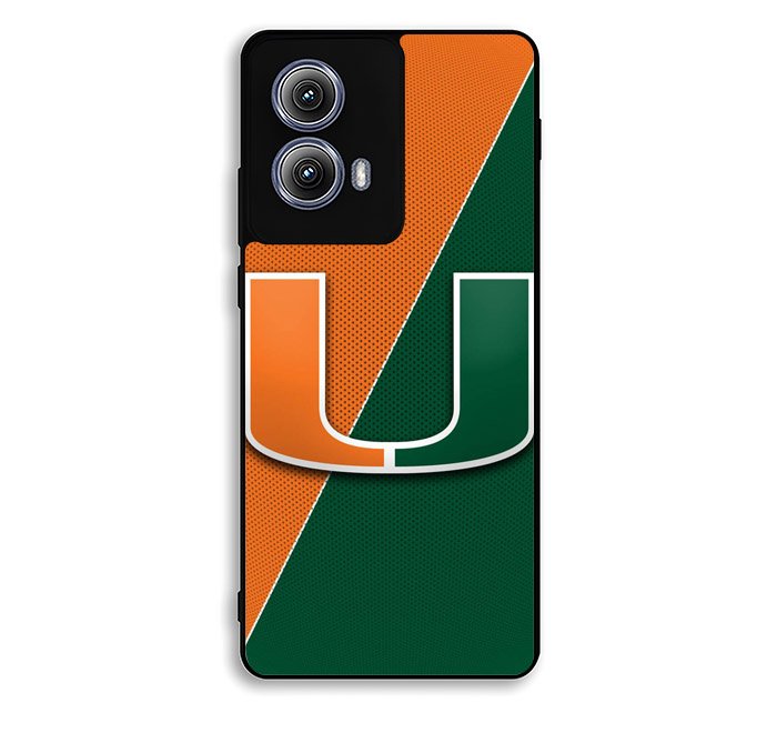 miami hurricanes symbol Motorola Moto Edge 2024 Case DC7269