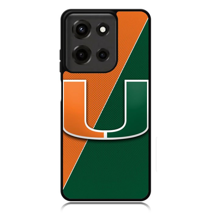Miami Hurricanes Symbol XMotorola Moto G Power 5G 2025 DC1140