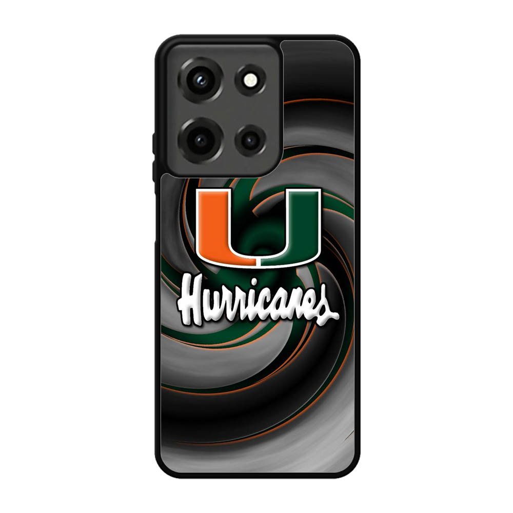 miami hurricanes Motorola Moto G 5G 2025 Case DC4573