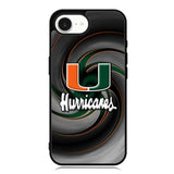 Miami Hurricanes XiPhone 16e Case DC1141