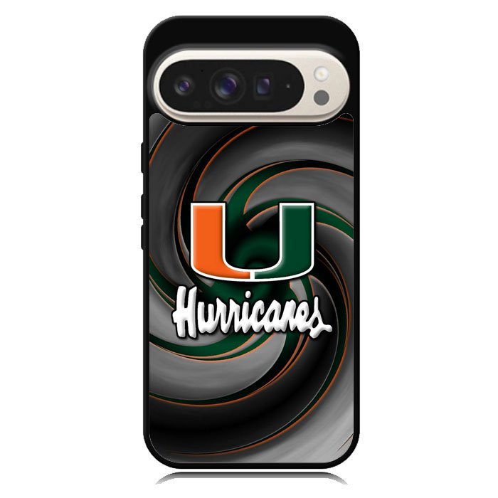 Miami Hurricanes XGoogle Pixel 10 | Google Pixel 10 Pro Case DC1141