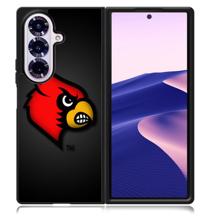 Louisville Cardinal XSamsung Galaxy Z Fold 7 Case DC1070
