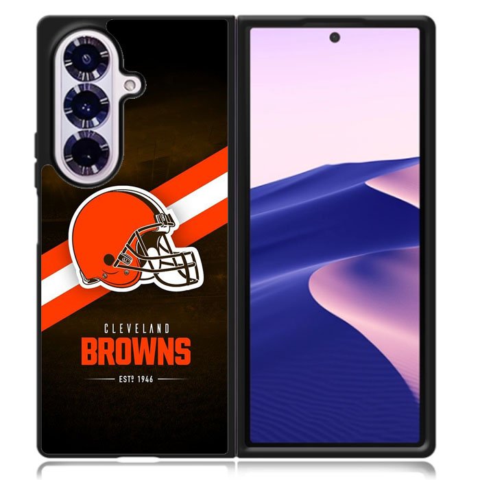 Cleveland Browns XSamsung Galaxy Z Fold 7 Case DC0368