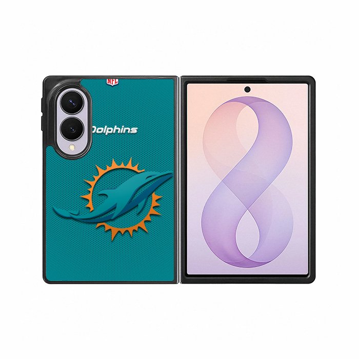 Miami Dolphins Nfl Logo XSamsung Galaxy Z Fold 8 Case DC1136