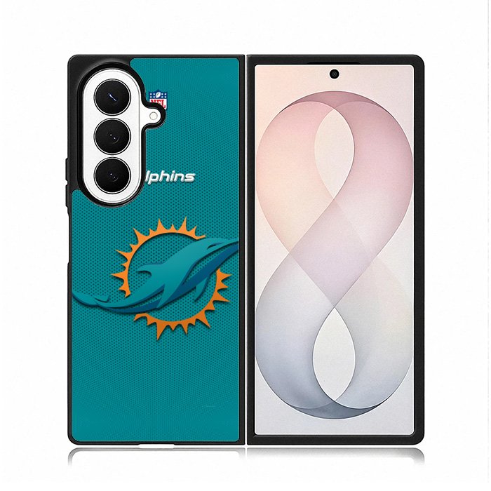 Miami Dolphins Nfl Logo XSamsung Galaxy Z Fold 8 Ultra Case DC1136
