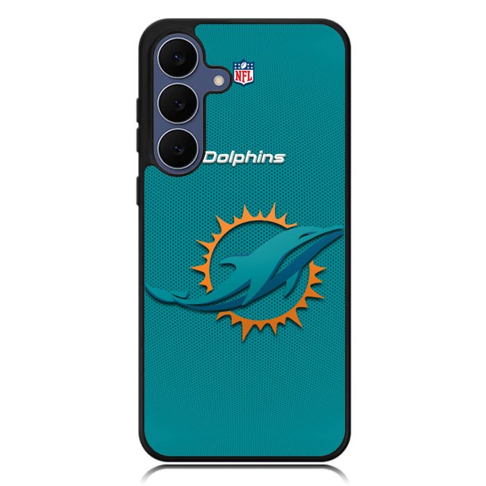 Miami Dolphins Nfl Logo XSamsung Galaxy S25 Case DC1136