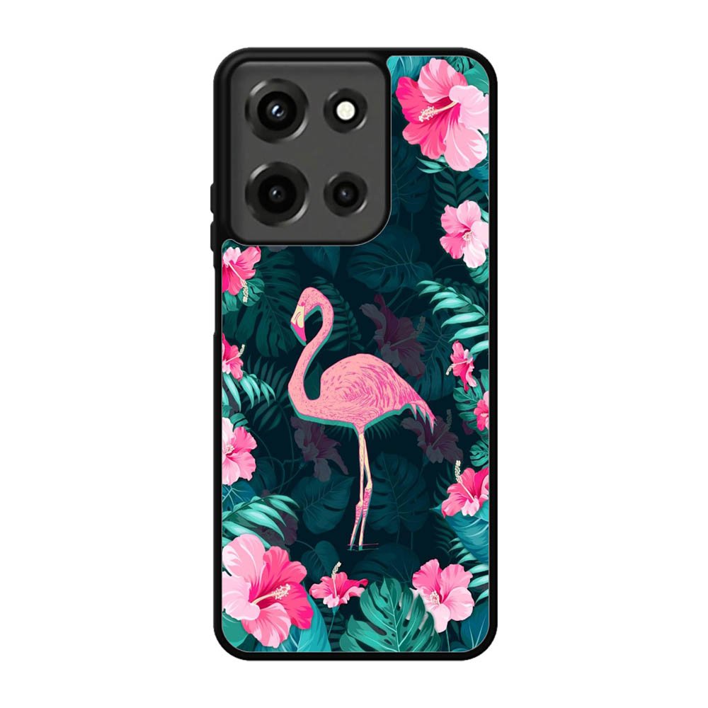 Flamingo And Flowers Motorola Moto G 5G 2025 Case DC1245