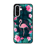 Flamingo And Flowers Samsung Galaxy A36 Case DC1245