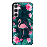 Flamingo And Flowers Samsung Galaxy A35 5G Case DC0646