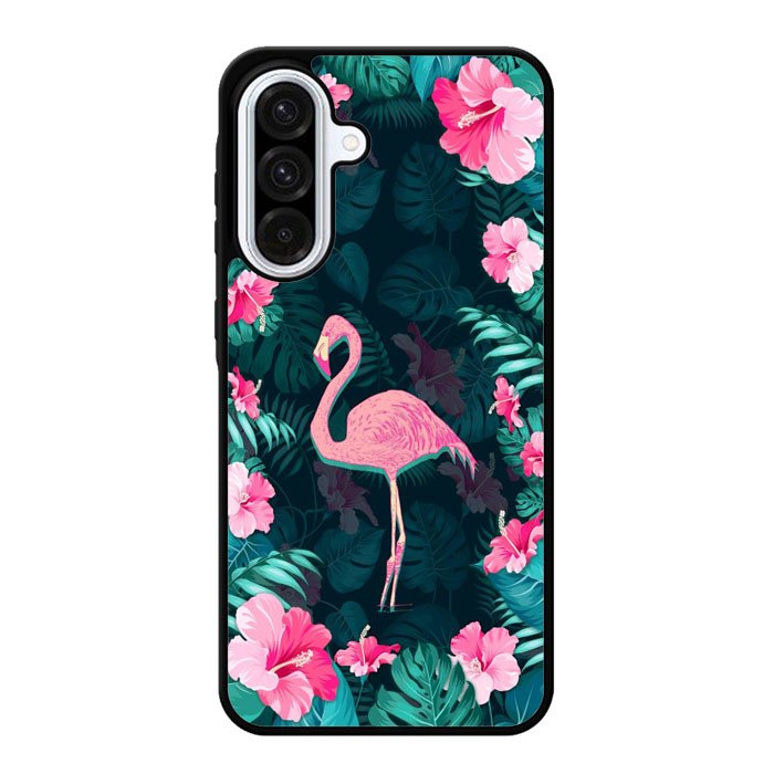 Flamingo And Flowers Samsung Galaxy A36 Case DC0646