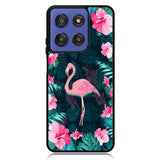 Flamingo And Flowers Motorola Moto G Stylus 5G 2025 DC0646