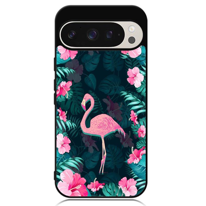 Flamingo And Flowers Google Pixel 9 Pro XL Case DC0646