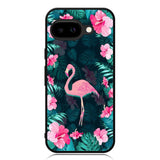 Flamingo And Flowers Google Pixel 9A Case DC0646